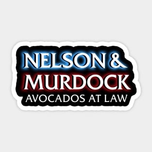 Avocados at Law Sticker